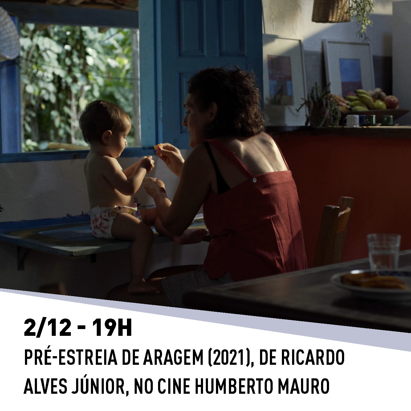 Evento: Cine Humberto Mauro exibe pré-estreia do filme Aragem, do cineasta mineiro Ricardo Alves Júnior