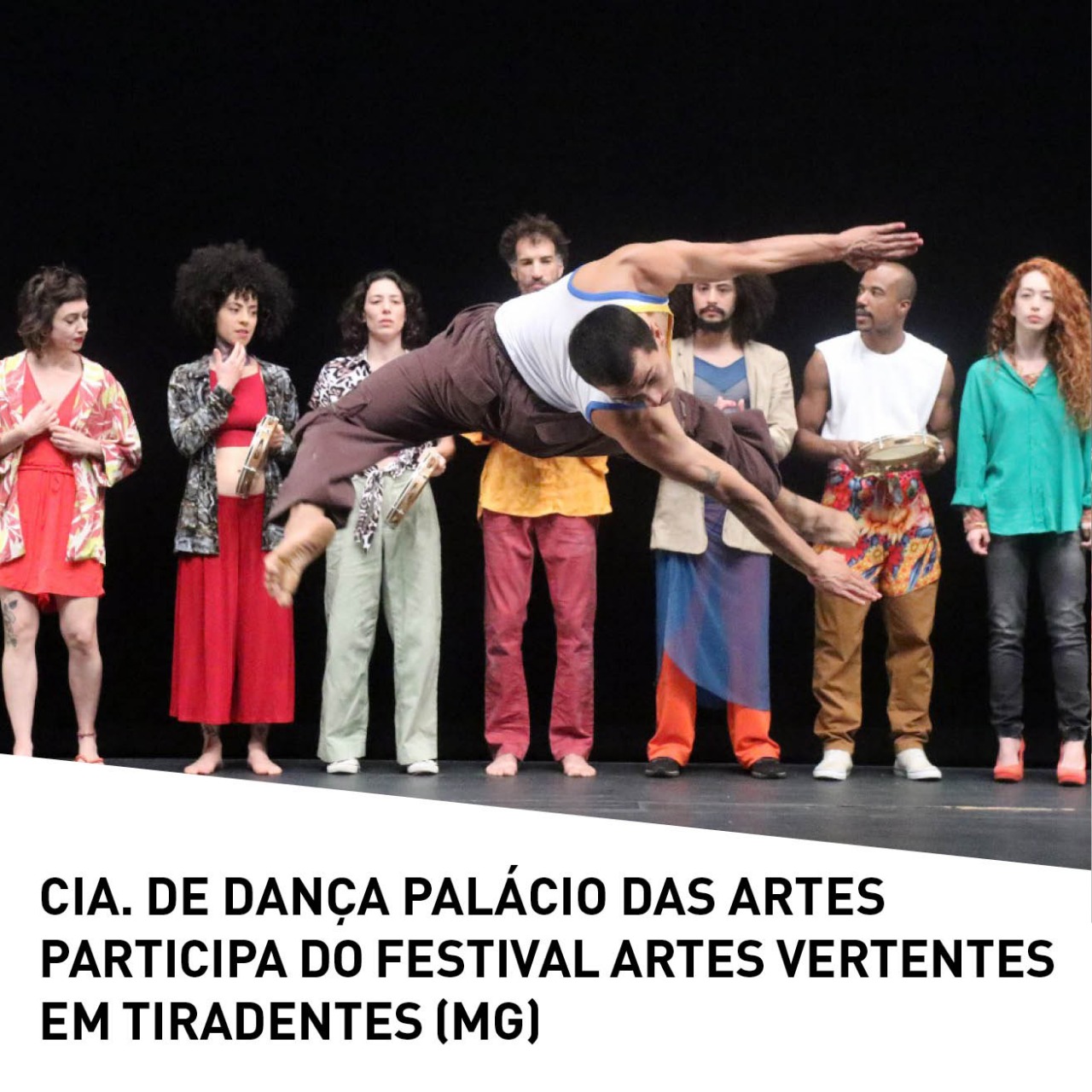 Evento: Cia. de Dança Palácio das Artes participa do Festival Artes Vertentes em Tiradentes (MG)
