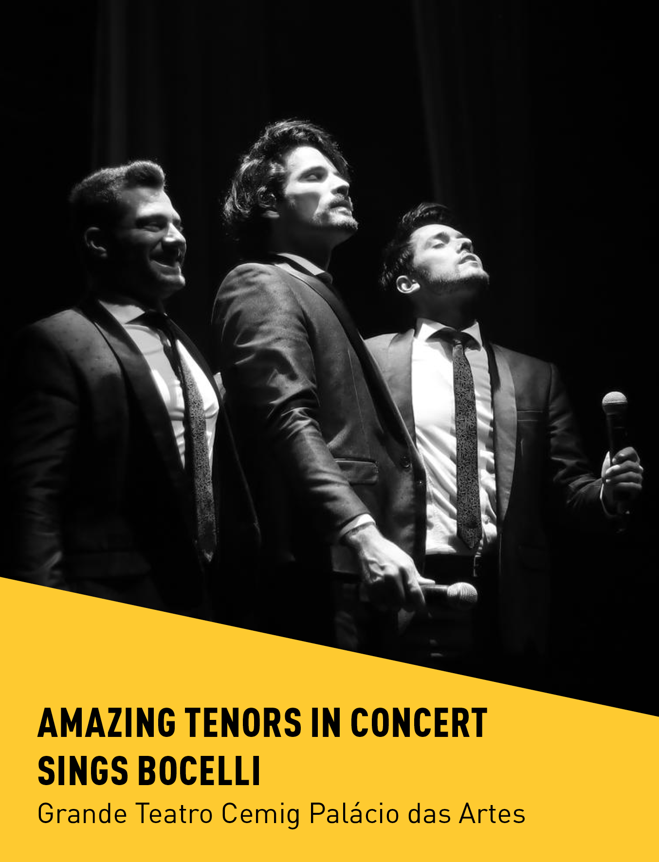 Evento: Amazing Tenors In Concert Sings Bocelli