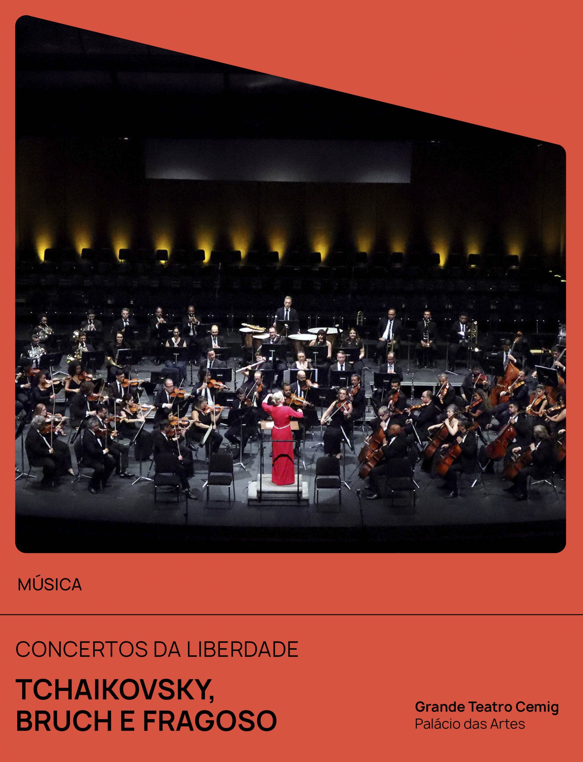 Evento: Concertos da Liberdade | Tchaikovsky, Bruch e Fragoso - Dois pianos e a Orquestra